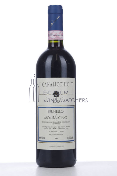 Image de 2003 BRUNELLO DI MONTALCINO CANALICCHIO DI SOPRA
